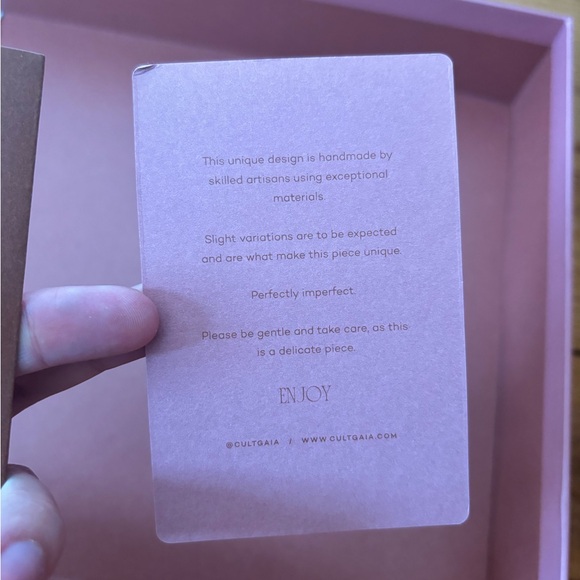 Like New Cult Gaia Clara bag in chestnut - Picture 4 of 4